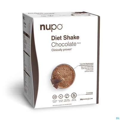 Nupo Lebenswert Diet Shake Chocolate 12st, A-Nr.: 5738839 - 01