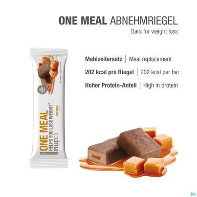 Nupo Lebenswert Onemeal/bar Caramel 60g, A-Nr.: 5739052 - 03