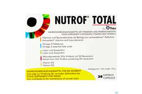 Nutrof Total Kapseln 30st, A-Nr.: 3946427 - 01