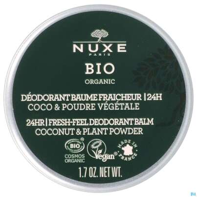 Nuxe Bio/deo Balm 24h Fresh-feel Coconut +plant Powder 50g, A-Nr.: 5607847 - 02