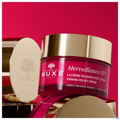 Sie sehen eine Packung Nuxe Merveillance/lift Firming/velvet Cream Normale-trockene Haut 50ml, Produktbild: 08 Nuxe Merveillance/lift Firming/velvet Cream Normale-trockene Haut 50ml, A-Nr.: 5615930 - 08