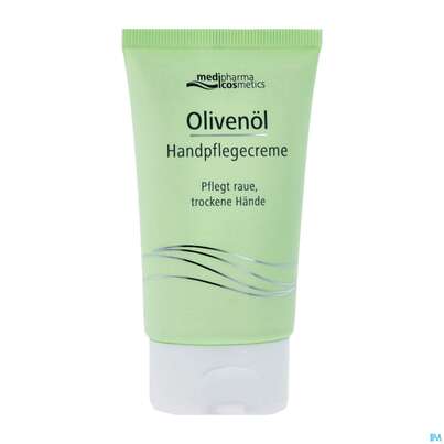 Sie sehen eine Packung Oliven Oel Handpflegecreme 50ml, Produktbild: 02 Oliven Oel Handpflegecreme 50ml, A-Nr.: 5761761 - 02