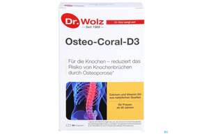 Osteo Coral D3 Kapseln Dr.wolz Nr 60652 60st, A-Nr.: 4151380 - 01