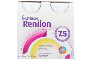 Sie sehen eine Packung Renilon 125ml Vitalflasche 7.5 Aprikose 4st, Produktbild: 01 Renilon 125ml Vitalflasche 7.5 Aprikose 4st, A-Nr.: 4119749 - 01