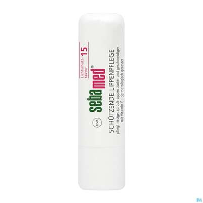 Sie sehen eine Packung Sebamed/sebapharma Lippenpflegestift 4,8g, Produktbild: 02 Sebamed/sebapharma Lippenpflegestift 4,8g, A-Nr.: 3399362 - 02