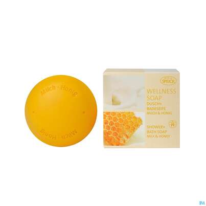 Sie sehen eine Packung Seifen Speick Wellness Soap Milch +honig Nr 61 200g, Produktbild: 01 Seifen Speick Wellness Soap Milch +honig Nr 61 200g, A-Nr.: 4196856 - 01