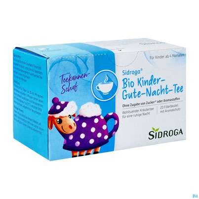 Sidroga Tee Doppelkammerbeutel Bio-kinder-gute Nacht 20st, A-Nr.: 3565978 - 02