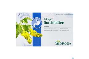 Sie sehen eine Packung Sidroga Tee Durchfall 20st, Produktbild: 01 Sidroga Tee Durchfall 20st, A-Nr.: 5741557 - 01