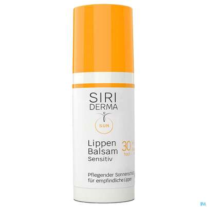 Sie sehen eine Packung Siriderma Lippenbalsam Lsf30 4,5g, Produktbild: 01 Siriderma Lippenbalsam Lsf30 4,5g, A-Nr.: 5424785 - 01