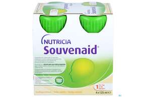 Sie sehen eine Packung Souvenaid 125ml Vitalflasche Vanille 24st, Produktbild: 01 Souvenaid 125ml Vitalflasche Vanille 24st, A-Nr.: 4133577 - 01