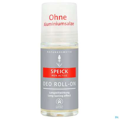 Sie sehen eine Packung Speick Men/active Deo Roll-on Nr 61138 50ml, Produktbild: 02 Speick Men/active Deo Roll-on Nr 61138 50ml, A-Nr.: 4196566 - 02