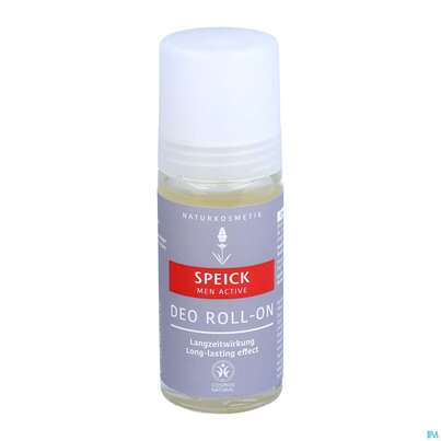 Sie sehen eine Packung Speick Men/active Deo Roll-on Nr 61138 50ml, Produktbild: 03 Speick Men/active Deo Roll-on Nr 61138 50ml, A-Nr.: 4196566 - 03