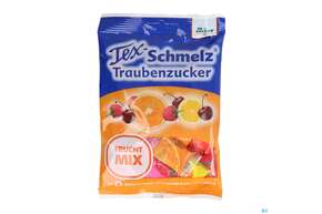 Tex-schmelz Traubenzucker Beutel Frucht-mix 75g, A-Nr.: 4898742 - 01