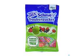 Tex-schmelz Traubenzucker Beutel Gartenfrucht-mix 75g, A-Nr.: 4898759 - 01