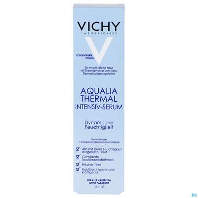 Sie sehen eine Packung Vichy Aqualia/thermal 2014 Feuchtigkeitspflege Serum Dynamisch 30ml, Produktbild: 01 Vichy Aqualia/thermal 2014 Feuchtigkeitspflege Serum Dynamisch 30ml, A-Nr.: 4248731 - 01