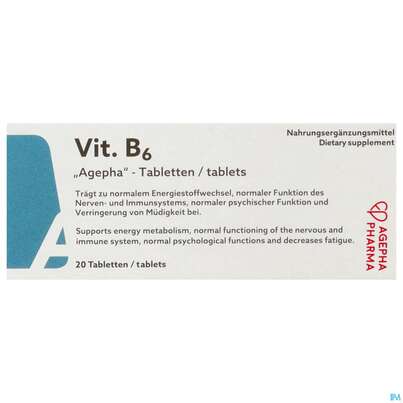 Vitamin B6 Tabl Dl 20st, A-Nr.: 4338167 - 01