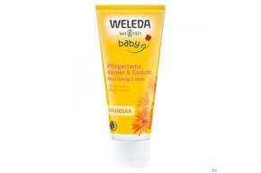 Sie sehen eine Packung Weleda Calendula Pflegecreme Koerper & Gesicht 75ml, Produktbild: 01 Weleda Calendula Pflegecreme Koerper & Gesicht 75ml, A-Nr.: 3015060 - 01