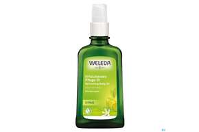 Sie sehen eine Packung Weleda Citrus Erfrischendes Pflege Oel 100ml, Produktbild: 01 Weleda Citrus Erfrischendes Pflege Oel 100ml, A-Nr.: 4583607 - 01