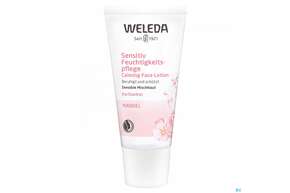 Sie sehen eine Packung Weleda Mandel-feuchtigkeitspflege Sensitiv 30ml, Produktbild: 01 Weleda Mandel-feuchtigkeitspflege Sensitiv 30ml, A-Nr.: 3376846 - 01
