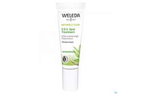 Sie sehen eine Packung Weleda Naturally Clear Spot Treatment S.o.s. 10ml, Produktbild: 01 Weleda Naturally Clear Spot Treatment S.o.s. 10ml, A-Nr.: 4561379 - 01