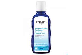 Sie sehen eine Packung Weleda Reinigung 2in1 Erfrischend 100ml, Produktbild: 01 Weleda Reinigung 2in1 Erfrischend 100ml, A-Nr.: 3377018 - 01