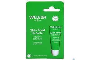 Sie sehen eine Packung Weleda Skin Food Lip Butter 8ml, Produktbild: 01 Weleda Skin Food Lip Butter 8ml, A-Nr.: 4828776 - 01