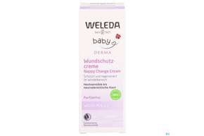 Sie sehen eine Packung Weleda Weisse Malve Wundschutzcreme 50ml, Produktbild: 01 Weleda Weisse Malve Wundschutzcreme 50ml, A-Nr.: 4021950 - 01