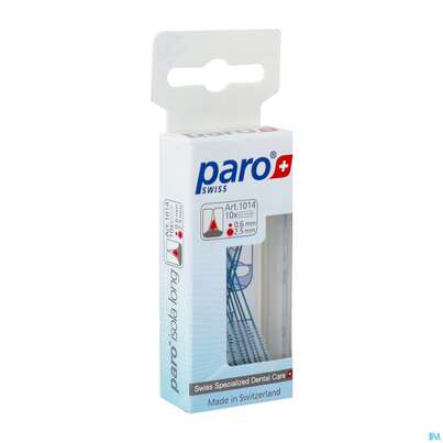 Zahnbuersten Paro Isola Buerste 2,5mm Blau 10st, A-Nr.: 1577150 - 02